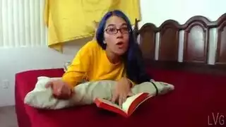 أليكس ذات الصدر الكبير تأخذ قضيب المقاول الصلب