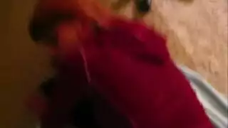 تفريغ حبال من المني على جسد الأخت غير الشقيقة المستعدة