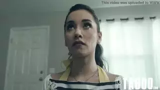 العروس أريا تأخذ قضيبًا من أجل هدية عيد ميلاد لامعة